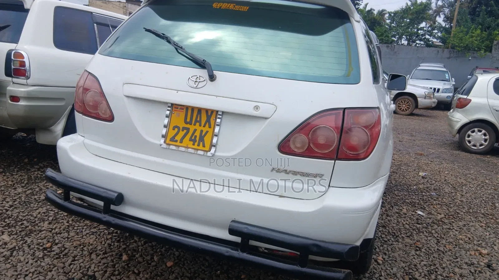 Toyota Harrier 2002 White