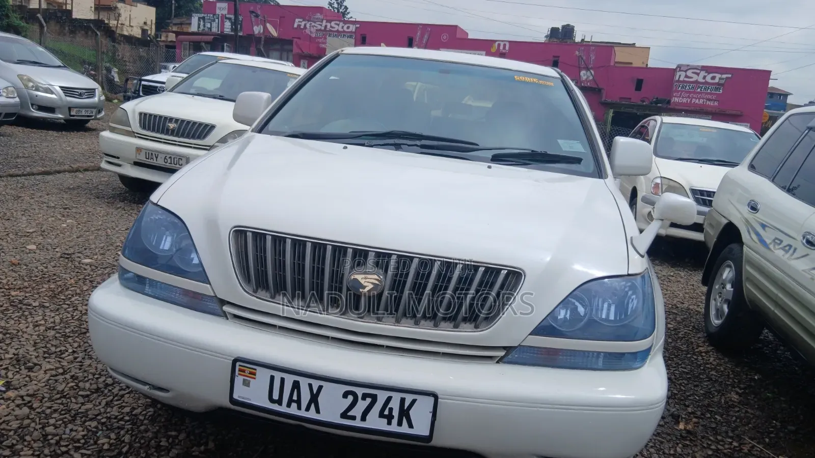Toyota Harrier 2002 White