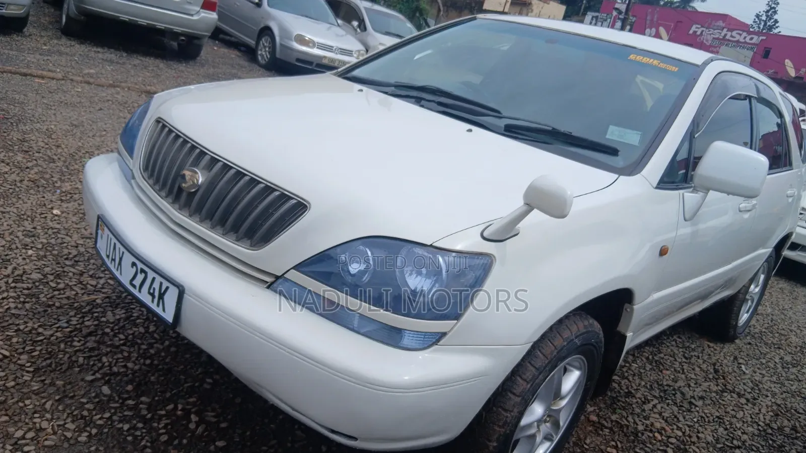 Toyota Harrier 2002 White