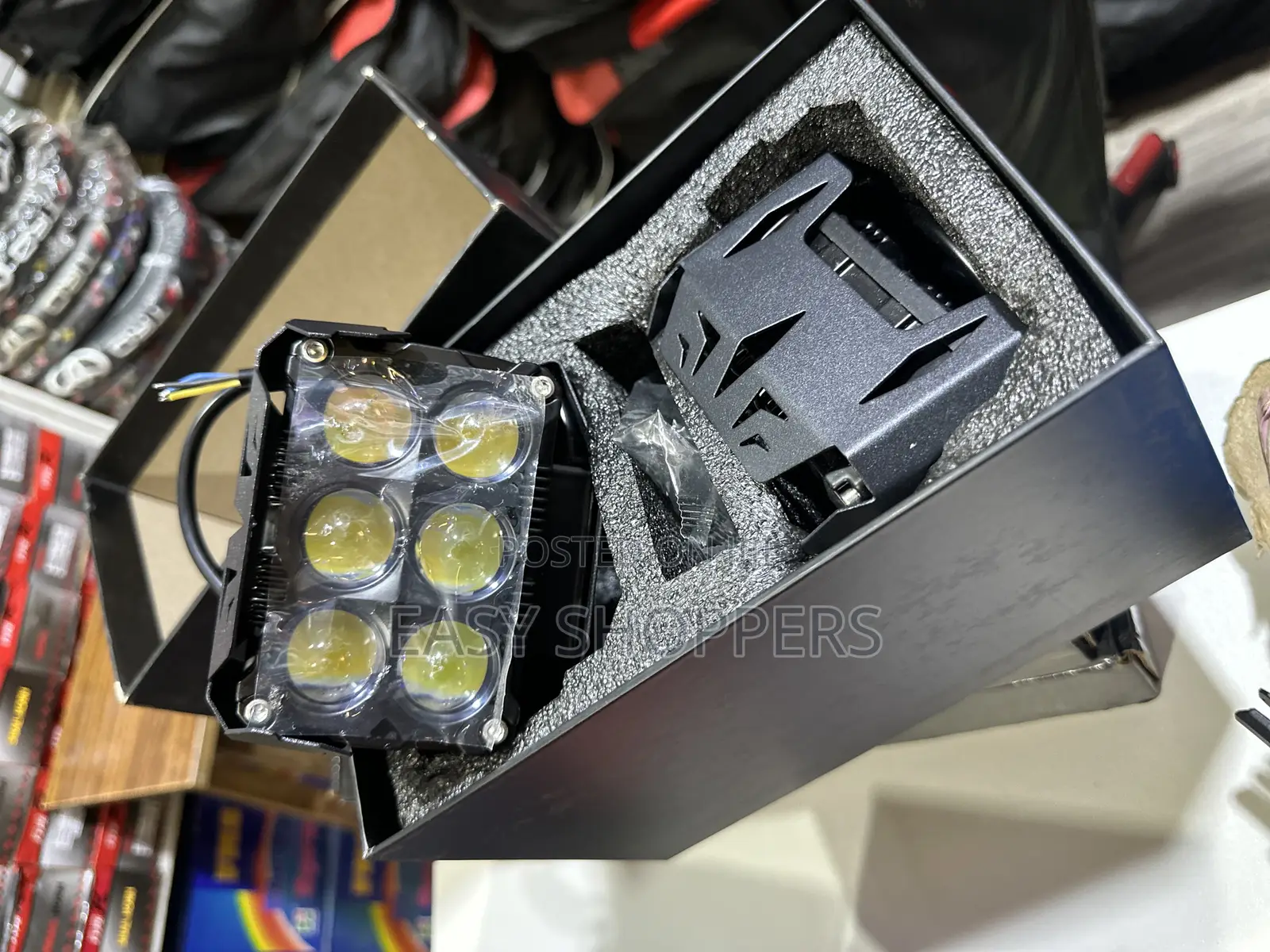 6-Led Auxiliary Car Spotlight High Full Beam for Off-Road Vehicles