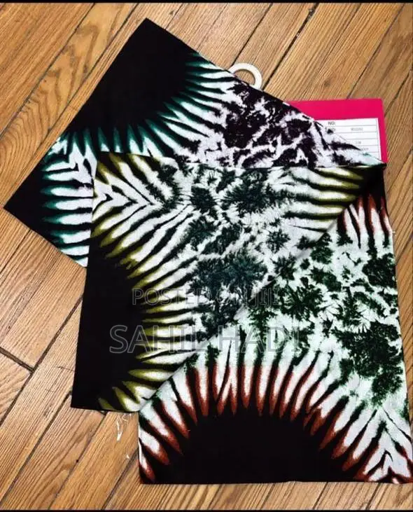 Original Ge-Waye (Geway) Baati - 100% High-Grade Cotton - Gold Print