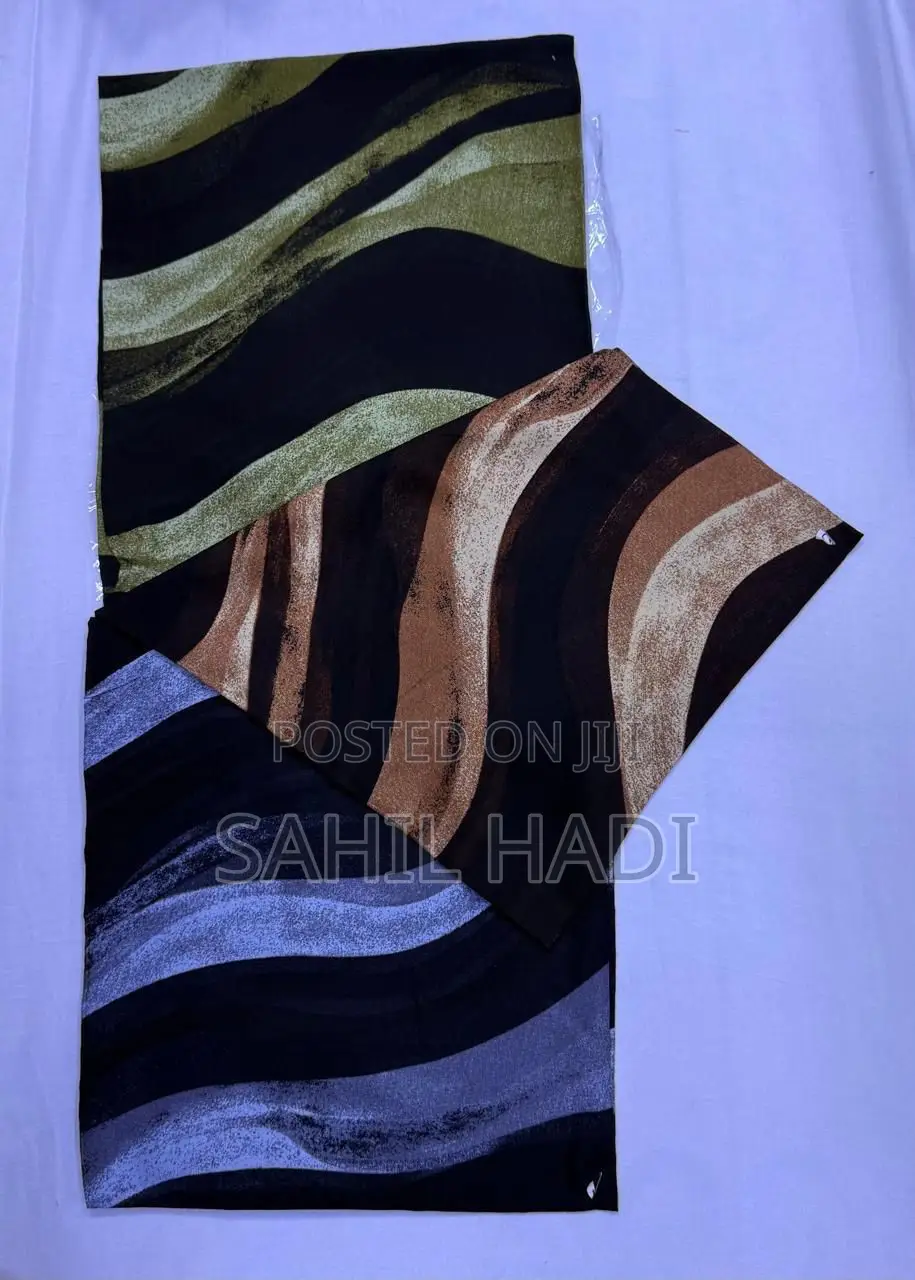 Original Ge-Waye (Geway) Baati - 100% High-Grade Cotton - Gold Print