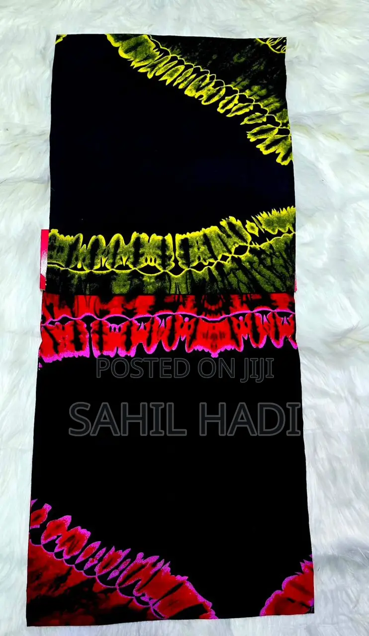 Original Ge-Waye (Geway) Baati - 100% High-Grade Cotton - Gold Print
