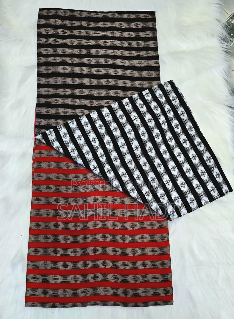Original Ge-Waye (Geway) Baati - 100% High-Grade Cotton - Gold Print