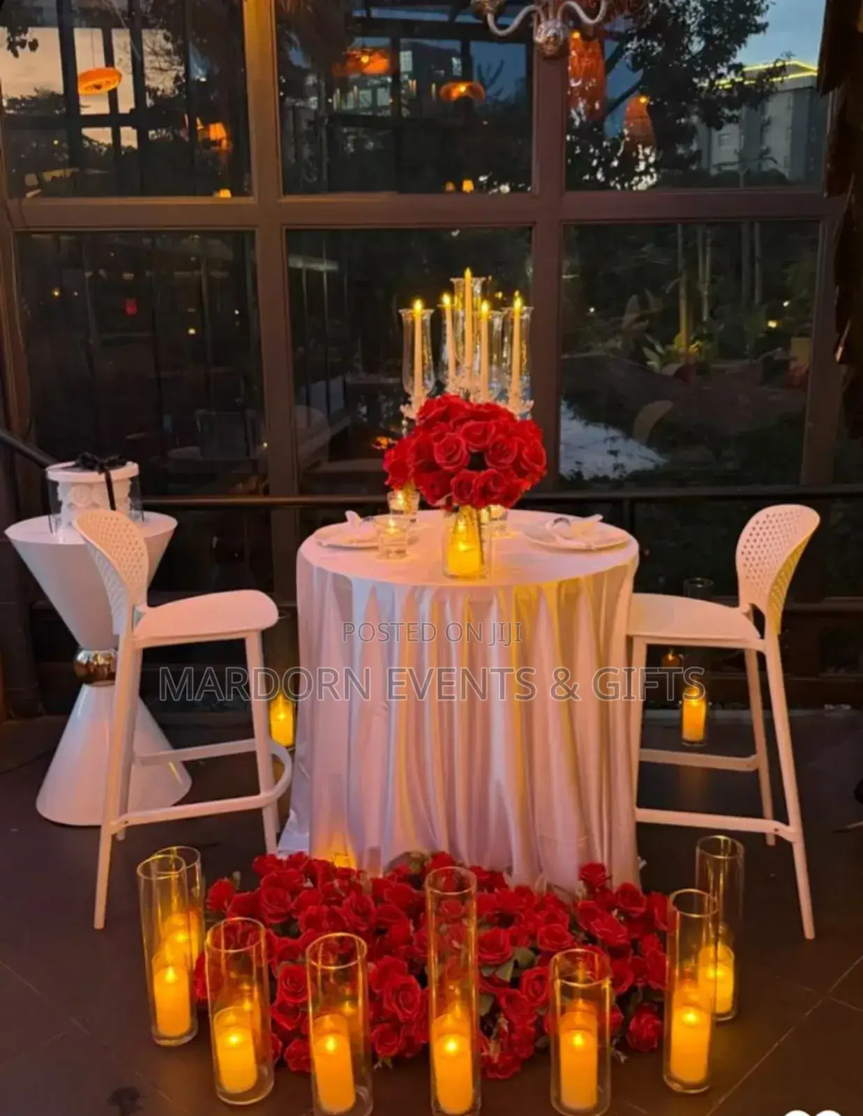Romantic Dinner Setup in Kampala (Birthdays, Proposals, Surprises)