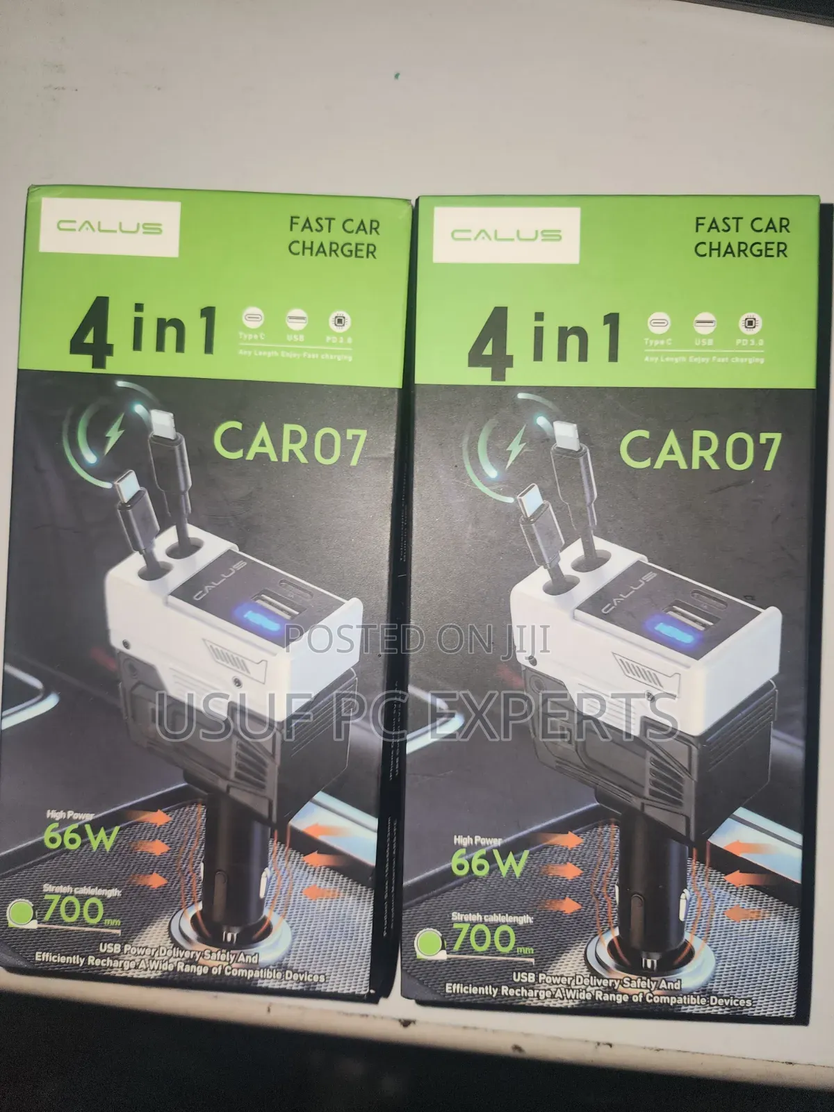 Calus Fast Car Chager 66 Watts 4 in 1