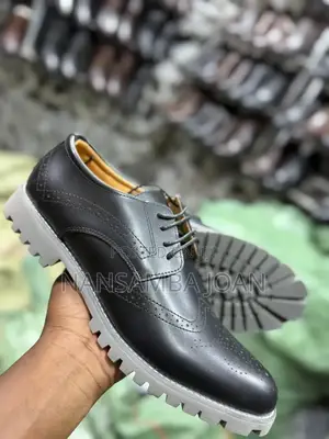 Men's Detailed Oxfords_black