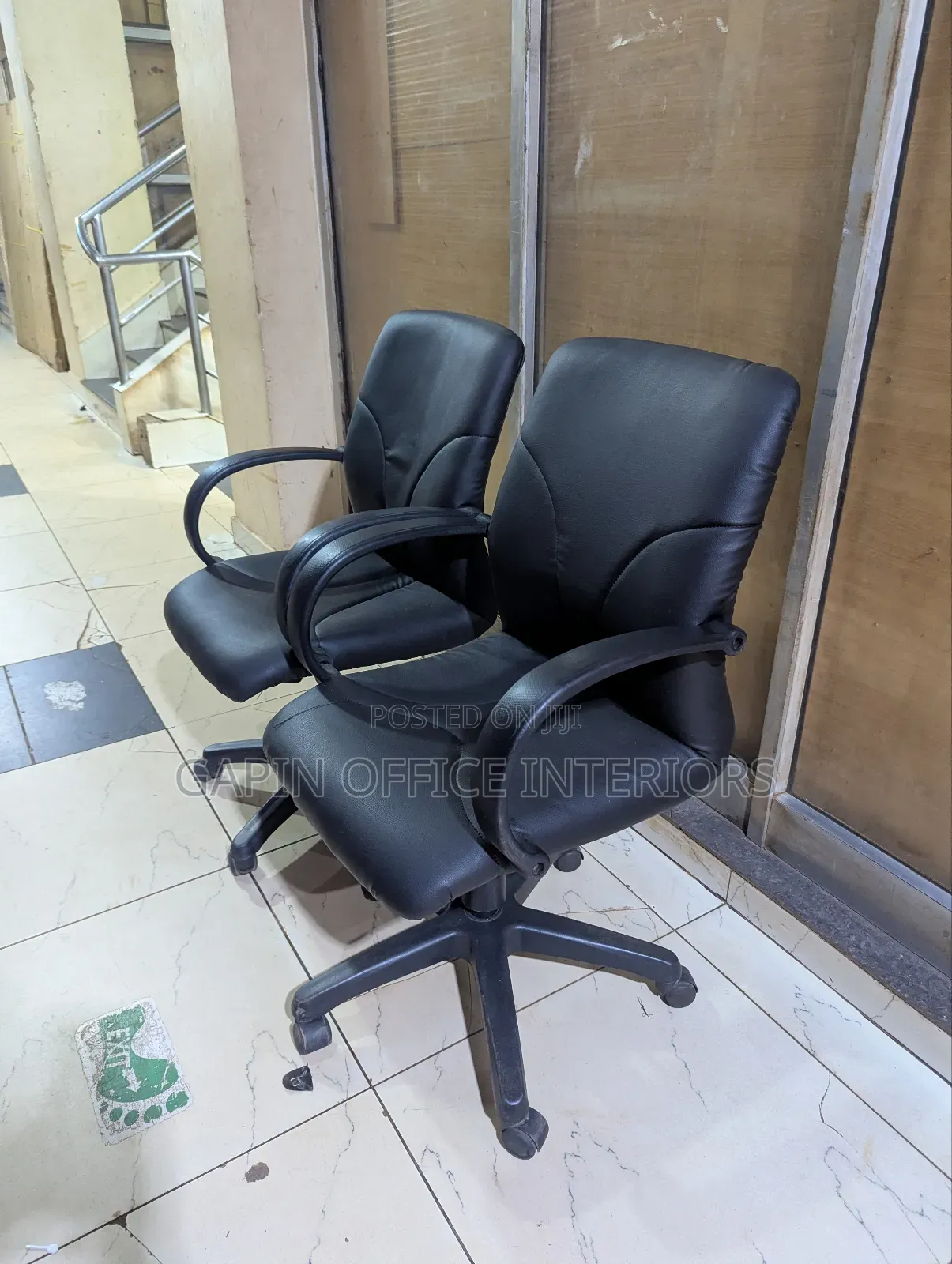 Refurbished Short Back Office Chairs , Price Stated for Each Piece