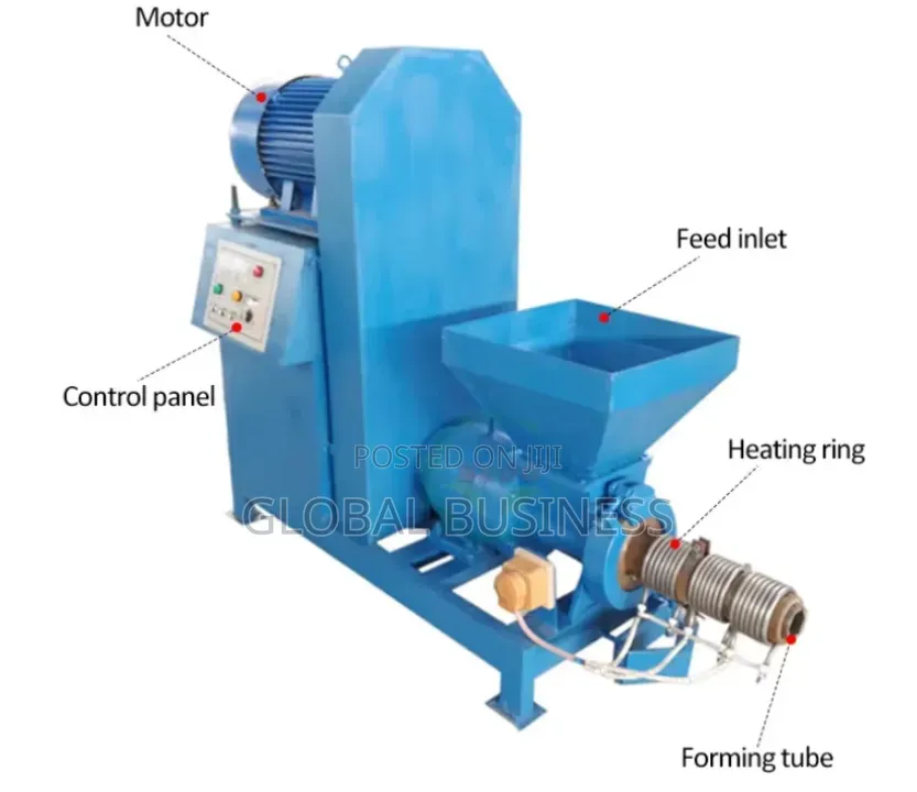 Charcoal Briquettes Making Machine Turn Waste Into Daily Income