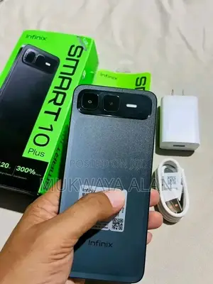 New Infinix Smart 10 Plus 128 GB Black