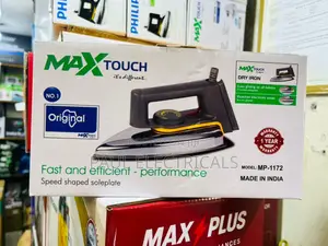 Max Touch Dry Iron
