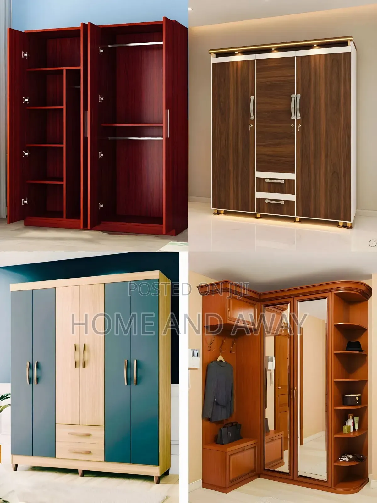 Wardrobes From 800,000/- Per Running Meter in Any Colour or Design