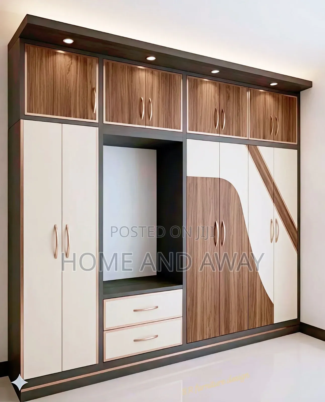 Modern Wardrobes With Led Lights From 2,400,000/- In Any Colour