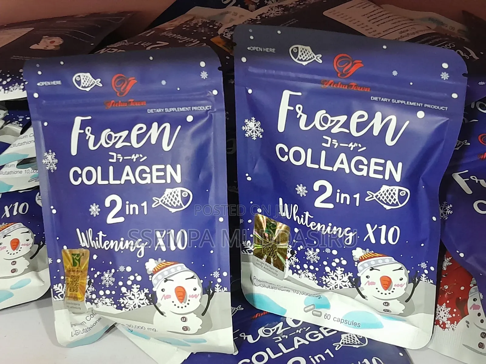 Frozen Collagen 2 in 1 Whitening ×10 60 Capsules