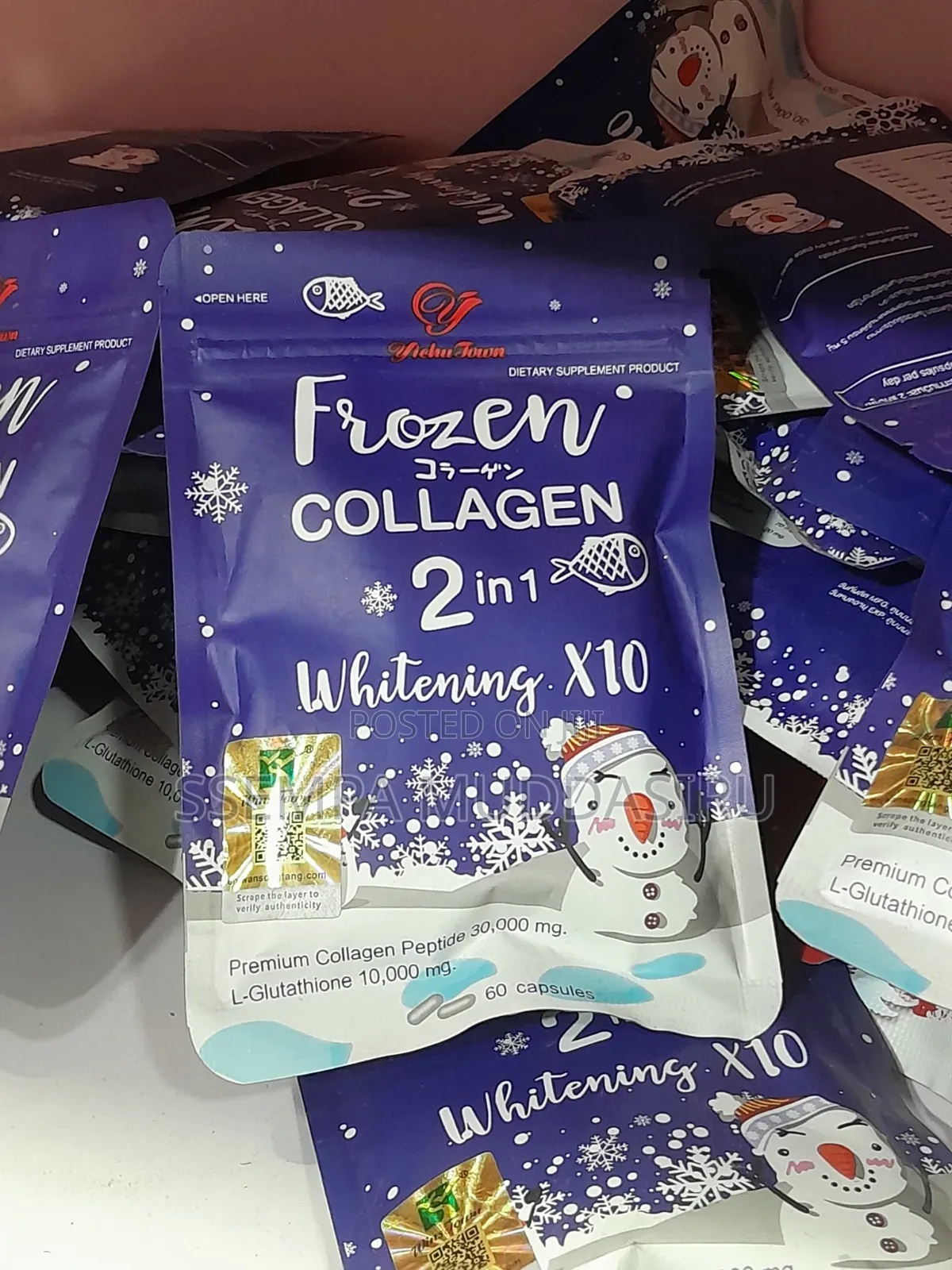 Frozen Collagen 2 in 1 Whitening ×10 60 Capsules