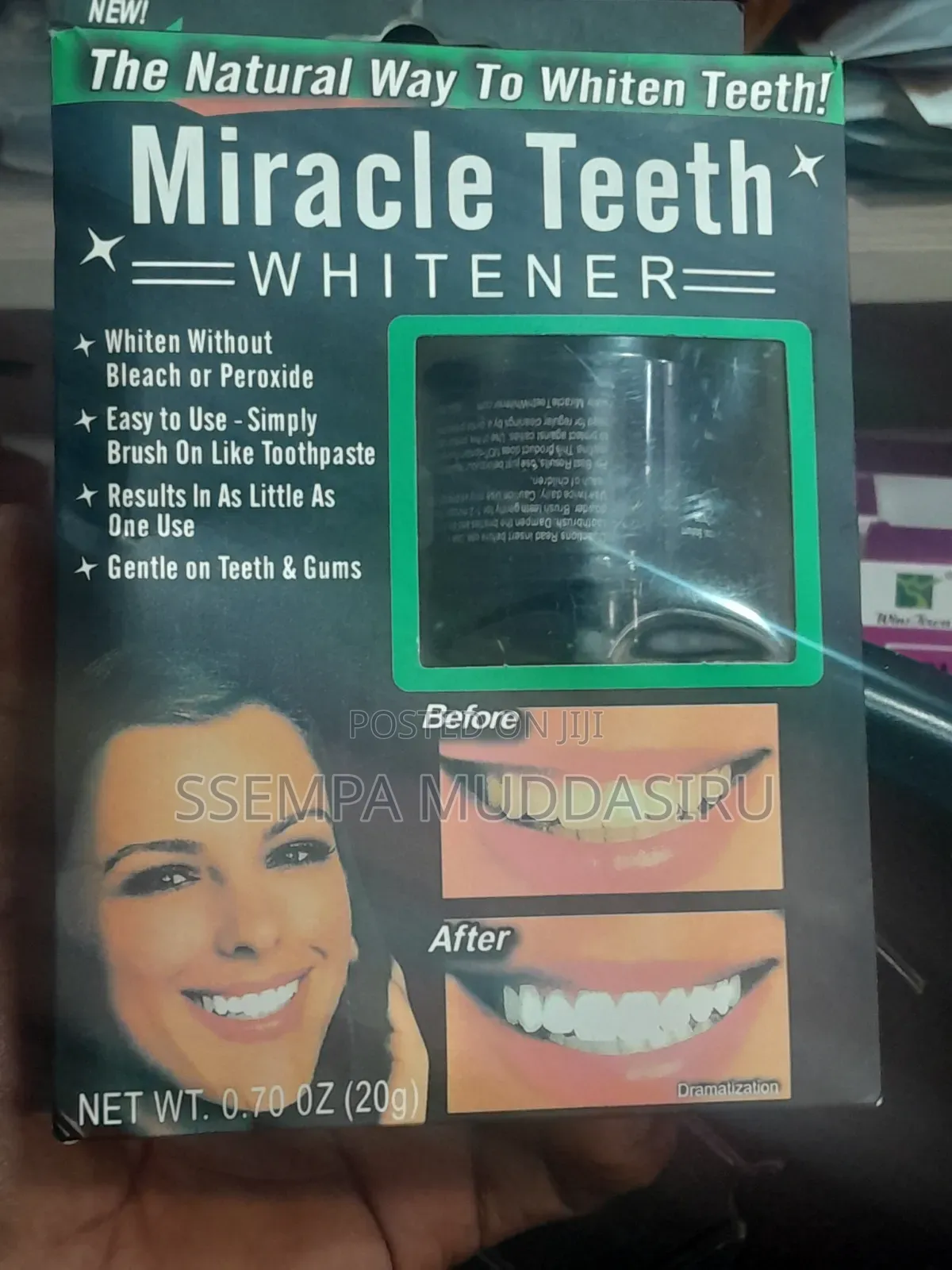 Miracle Teeth Whitener 20g