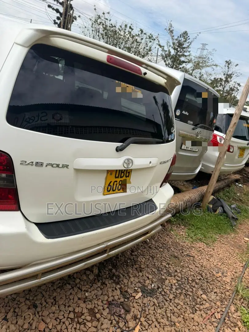 Toyota Kluger 2007 White