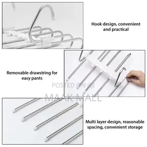 5in1 Multipurpose Magic Hanger Set of 5pcs