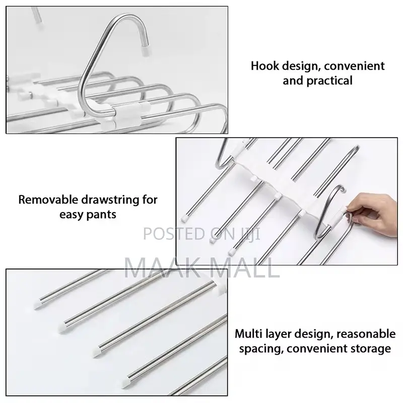 5in1 Multipurpose Magic Hanger Set of 5pcs