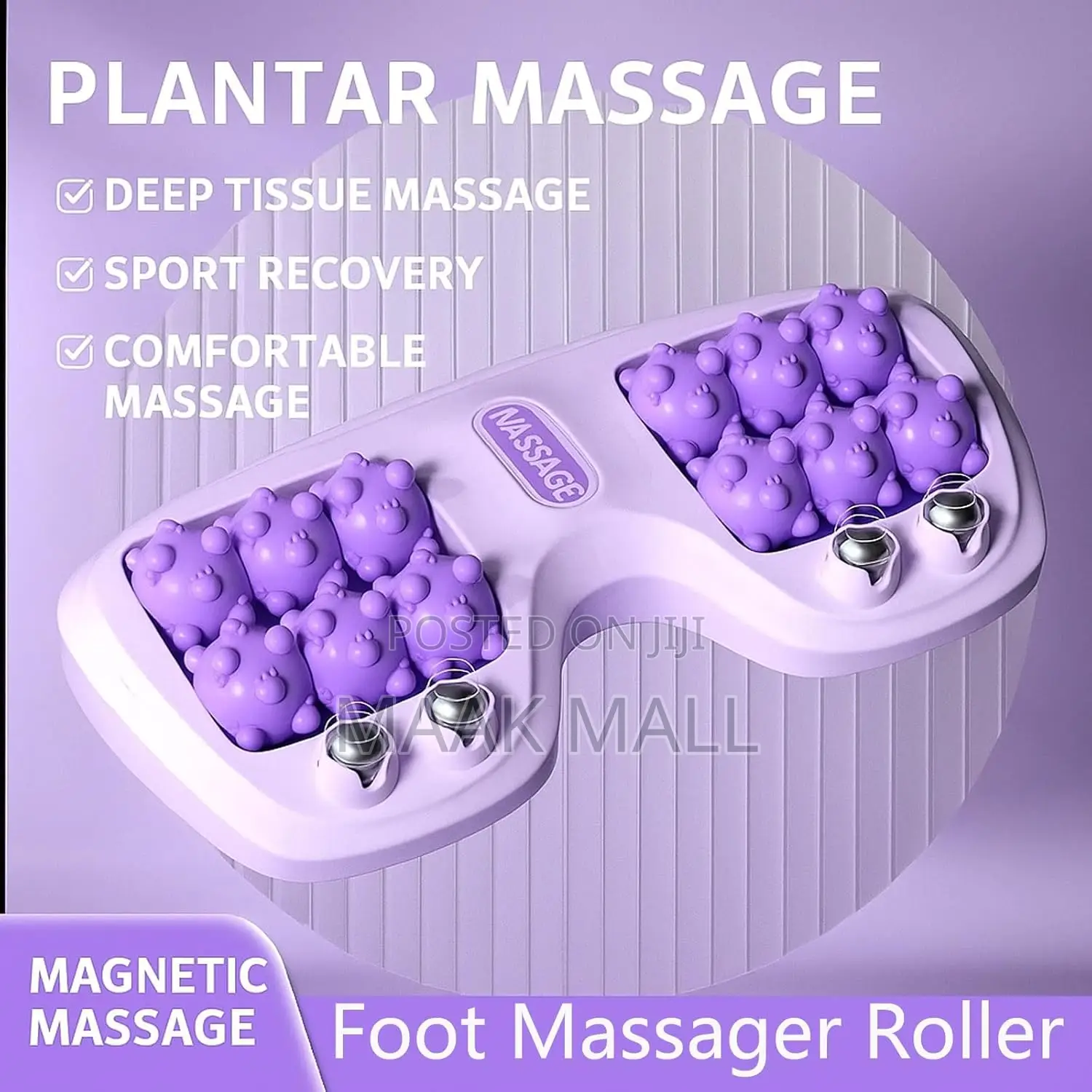 Double Roller Feet Massager, Relieve Pain