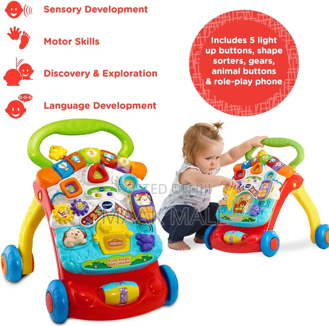 Baby Crawlio Walker for Kids, Baby Activity Walker With Music