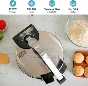 1200w Mexican Style Tortilla Press - Roti/Chapati Maker