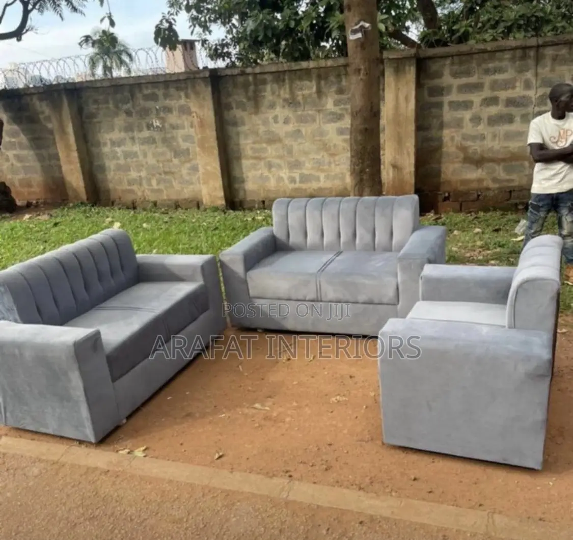 2-Seater Gray Sofa