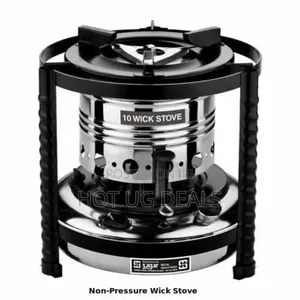 Stainless Paraffin Stove 2 Litres - Silver,Black