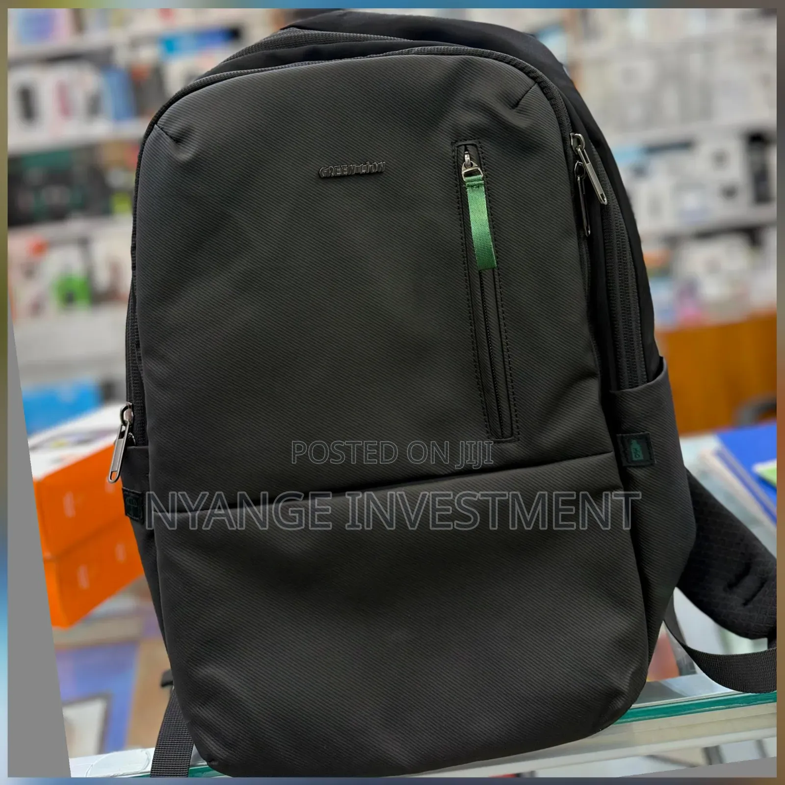 Green Lion Smithfield Laptop Backpack Bag. Laptop Bag