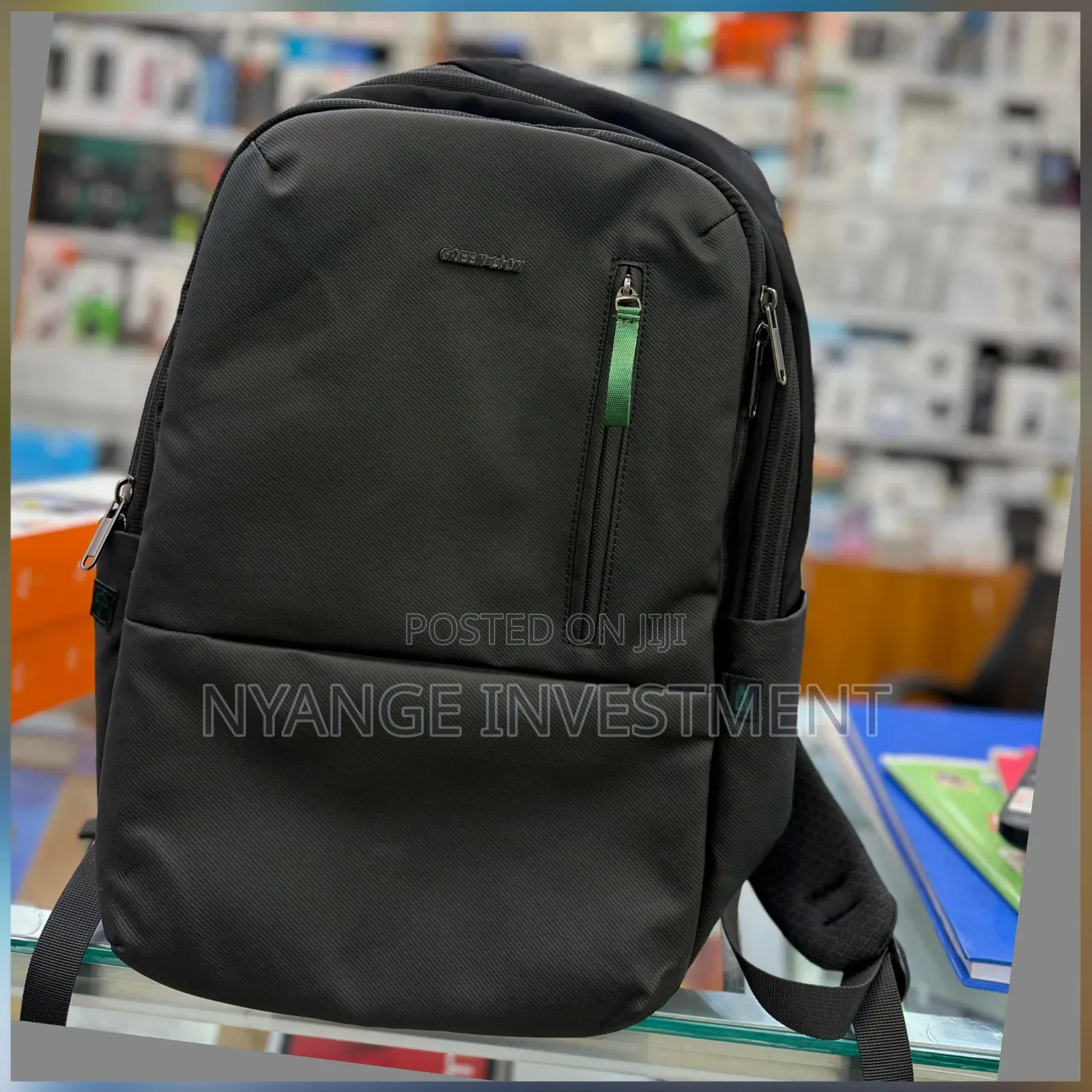 Green Lion Smithfield Laptop Backpack Bag. Laptop Bag