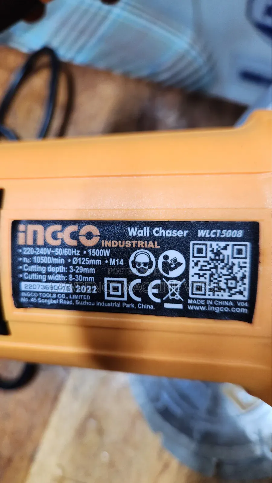 Electrical Wall Chaser/ Saw