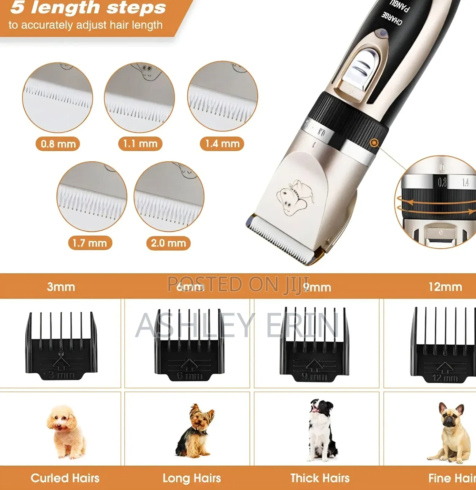 Boxin Bx-7888 Professional Pet Clipper Kit