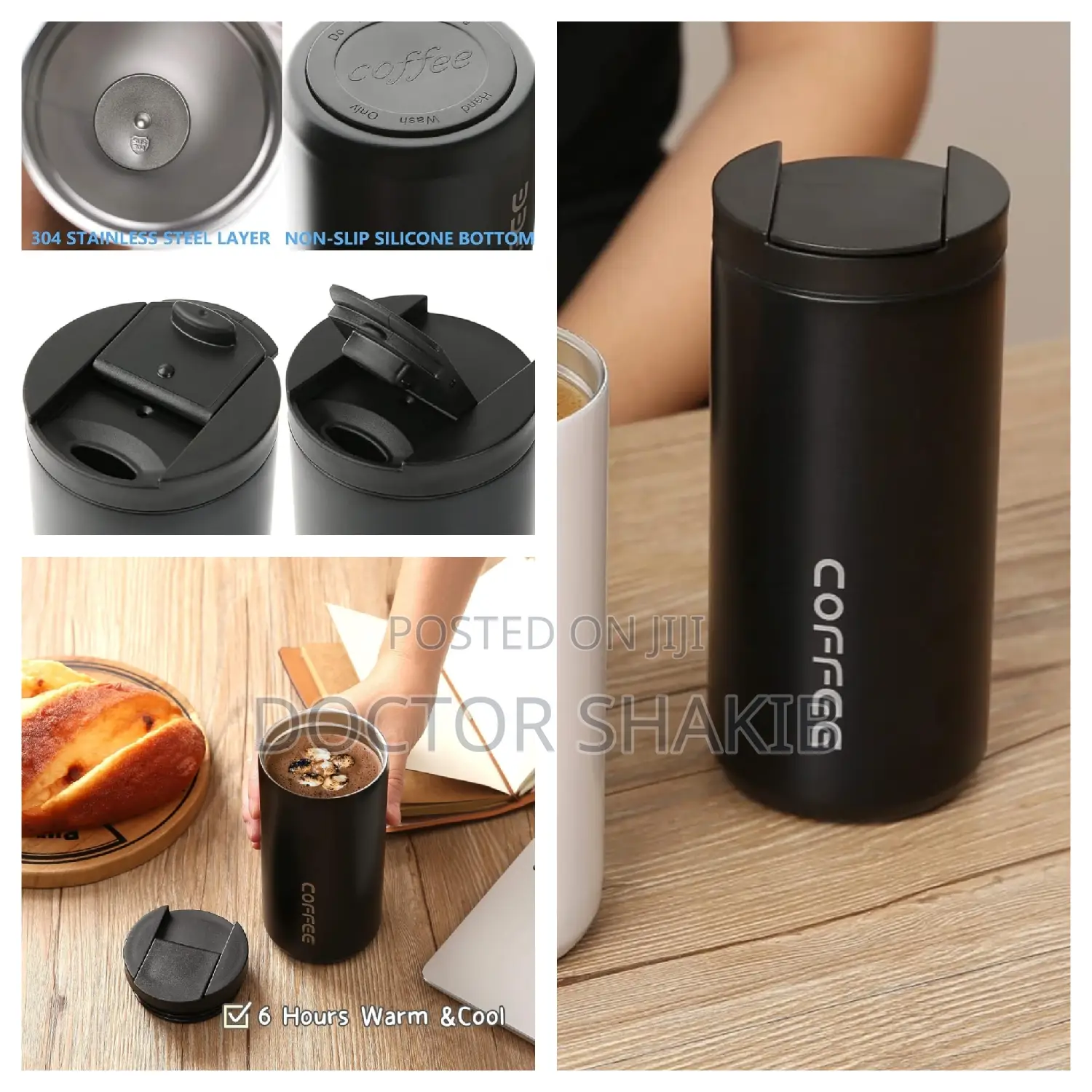 Wulisan Vacuum Insulated Travel Mug