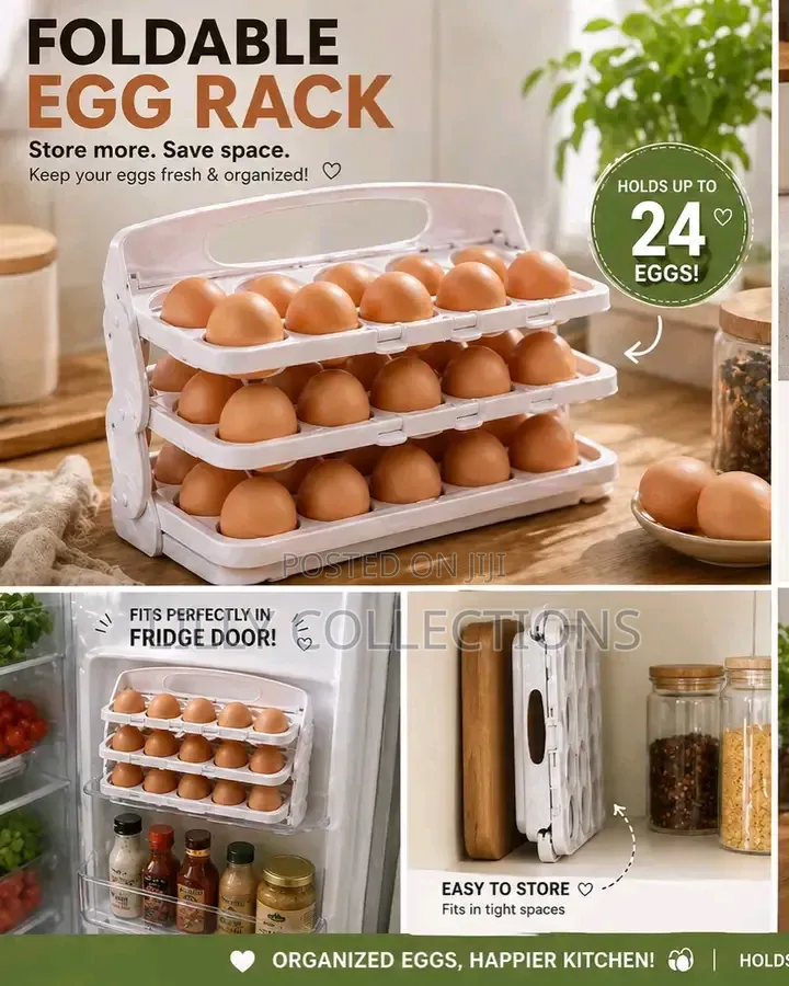 Folding Egg Rack