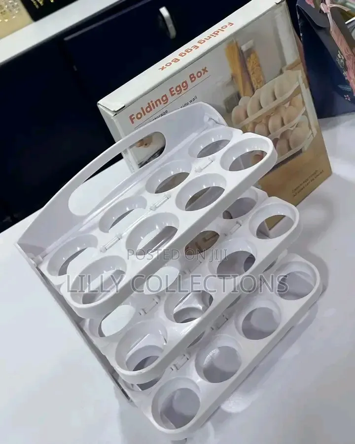 Folding Egg Rack