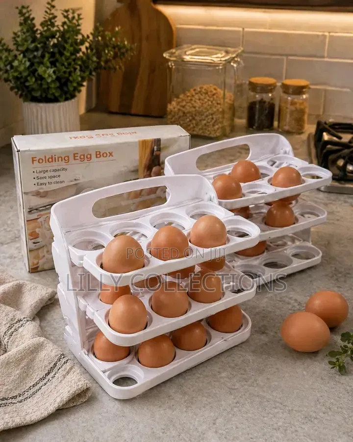 Folding Egg Rack