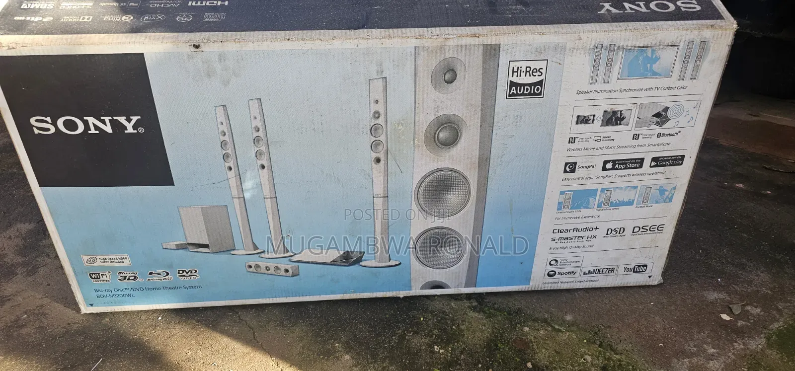 Sony BDV 9200wl Home Theater