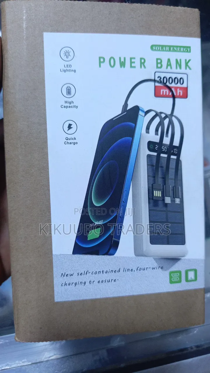 Solar Power Bank 30000mah