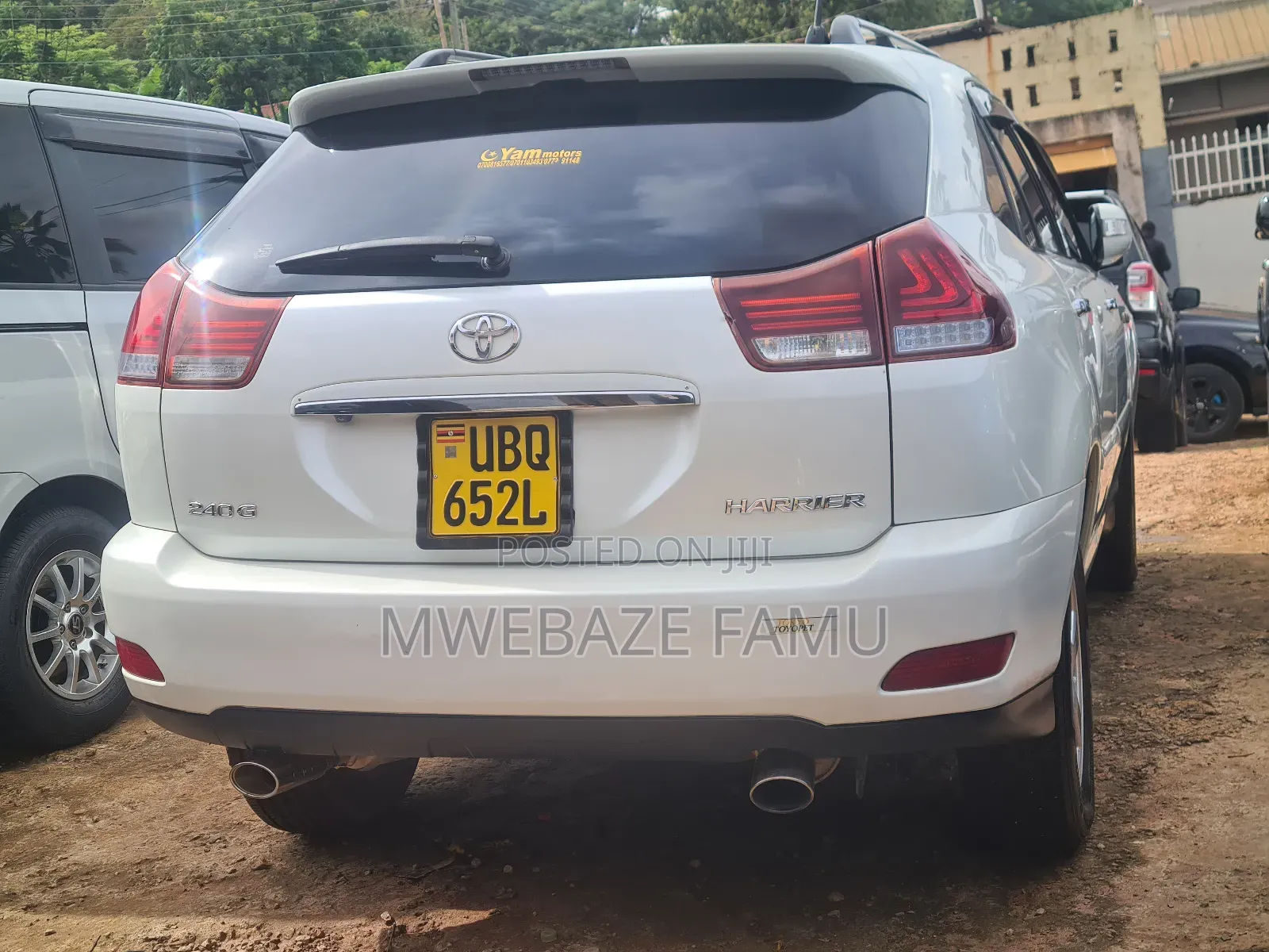 Toyota Harrier 2008 White