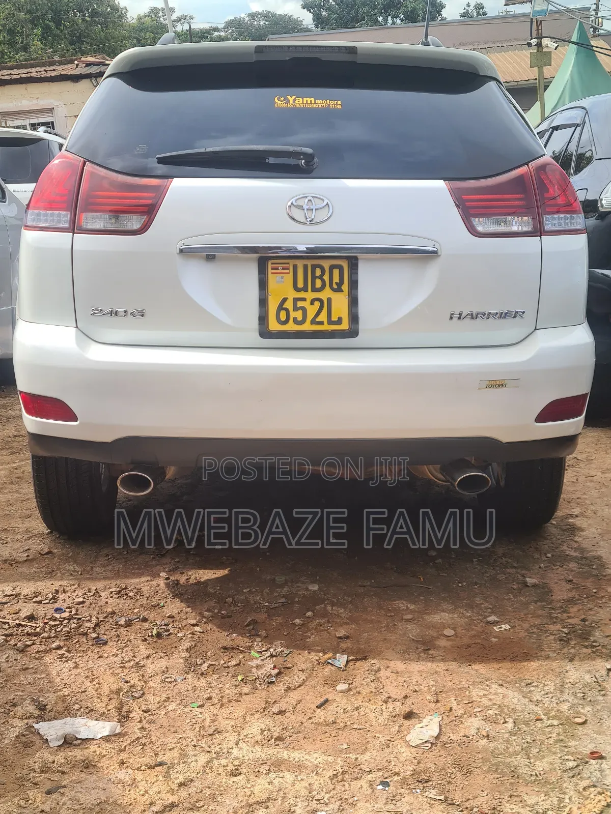 Toyota Harrier 2008 White