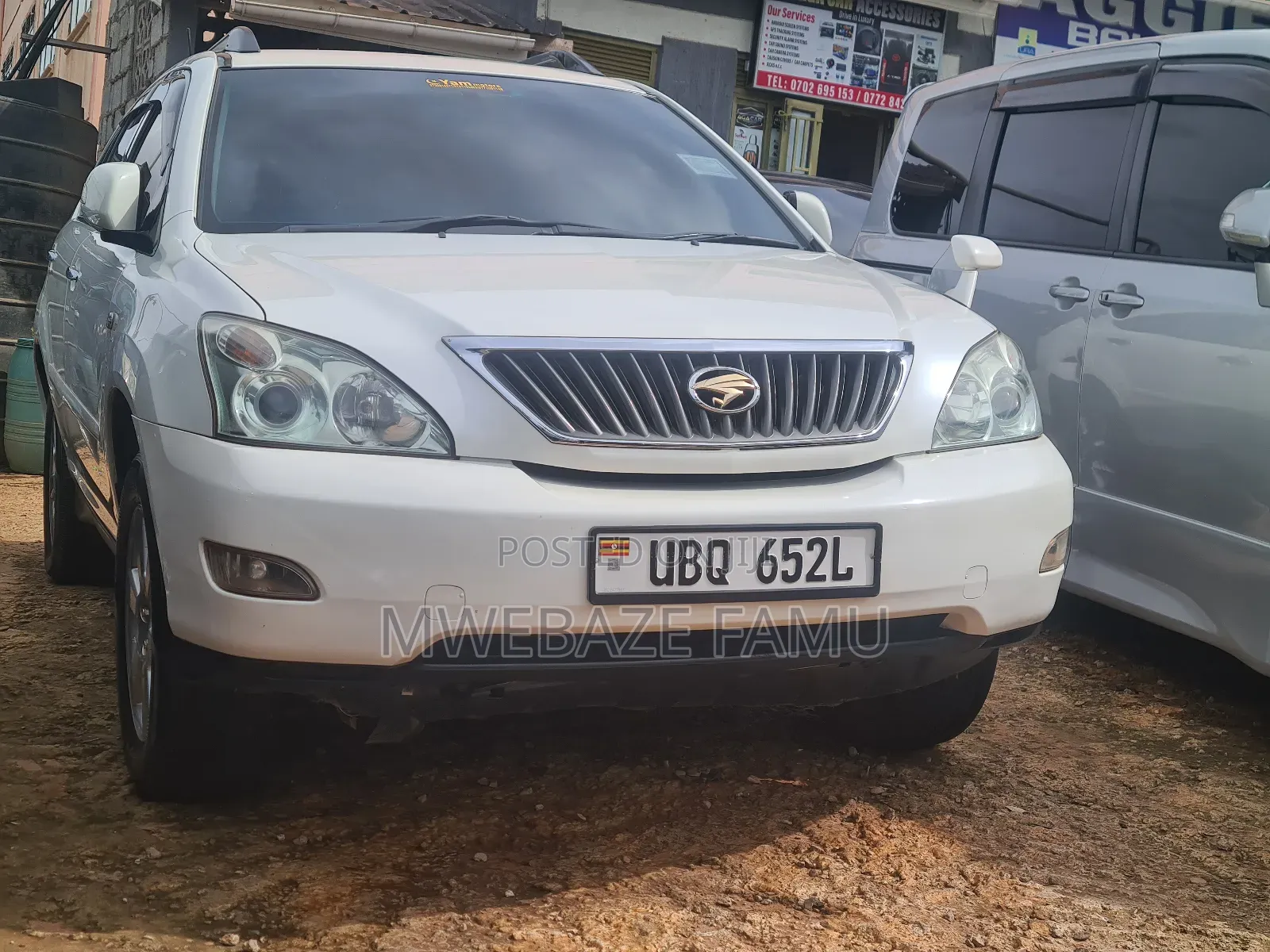 Toyota Harrier 2008 White