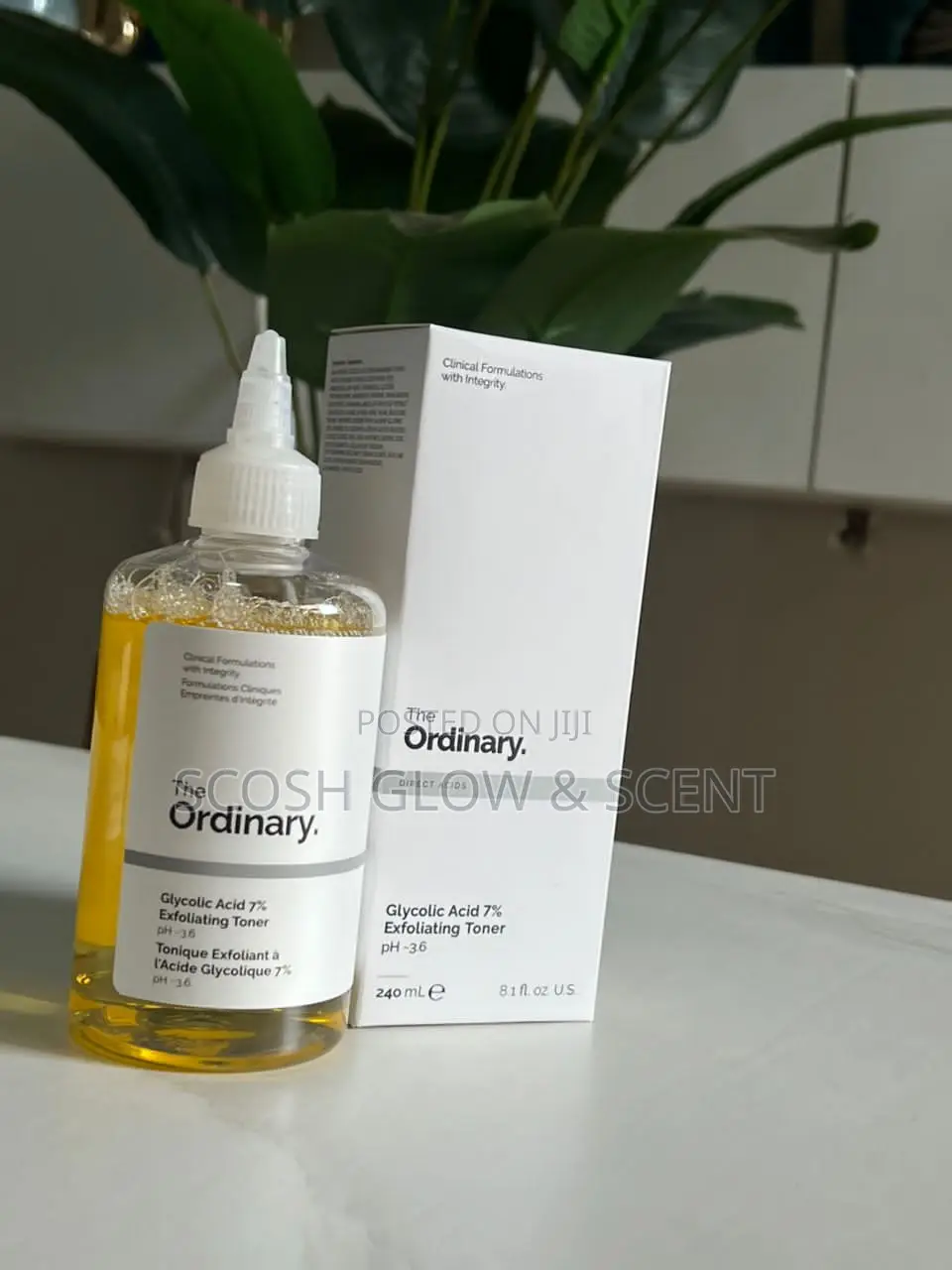 Title: The Ordinary Glycolic Acid 7% Exfoliating Toner - 240ml