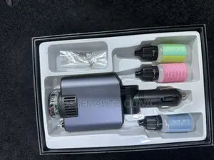 5 in 1 Starlight Car Charger With 3 Bottled Perfumes