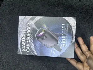 5 in 1 Starlight Car Charger With 3 Bottled Perfumes