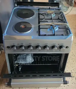 SPJ Electric Cooker Oven 2 Electric + 2 Gas 60cm×60cm