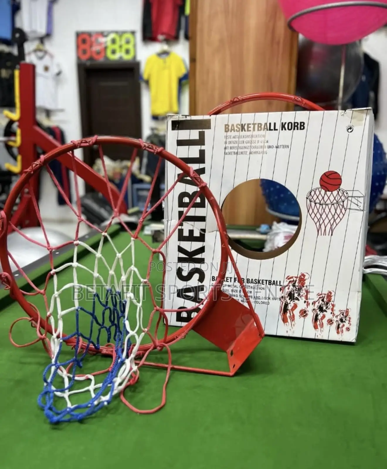 Basketball Rings With Net (Pair)