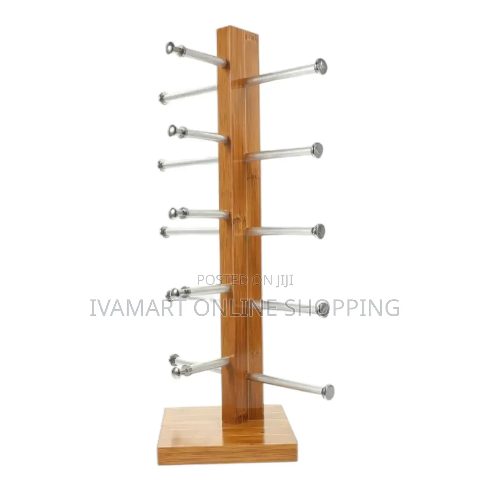 Wooden Sunglasses Display Stand / Holder - Holds 5 PCS