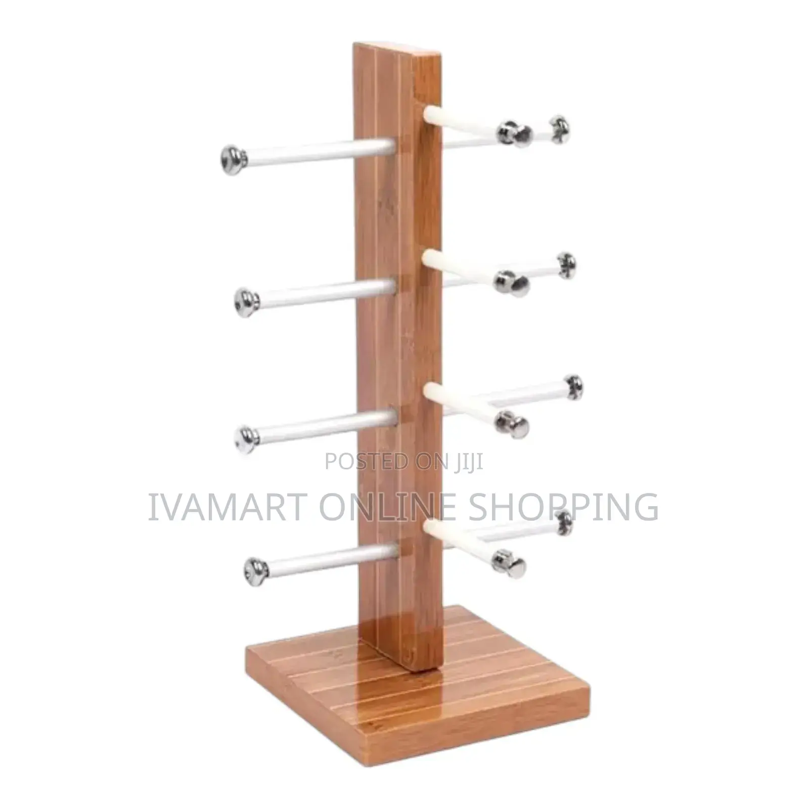 Wooden Sunglasses Display Stand / Holder - Holds 5 PCS