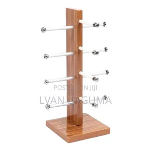 Wooden Sunglasses Display Stand / Holder - Holds 5 PCS