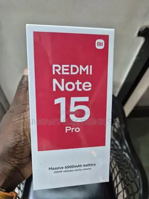 New Xiaomi Redmi Note 15 Pro 256 GB Black